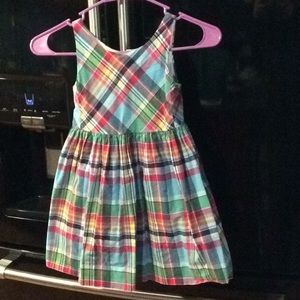 POLO Ralph Lauren Plaid Cotton Dress